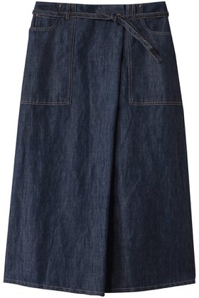 【マックスマーラ/Max Mara】の【Weekend Max Mara】FISCHIO コットンリネンデニムスカート 人気、トレンドファッション・服の通販 founy(ファニー) ファッション Fashion レディースファッション Fashion for Women スカート Skirts デニムスカート・カジュアルスカート Denim Skirts ロングスカート Long Skirts / Maxi & Midi Skirts デニム Denim, Jeans Material リネン Linen, Linen Fabric ロング Long, Long-Length 人気 Popular, Best Seller 夏 Summer |ID:prp329100004493412