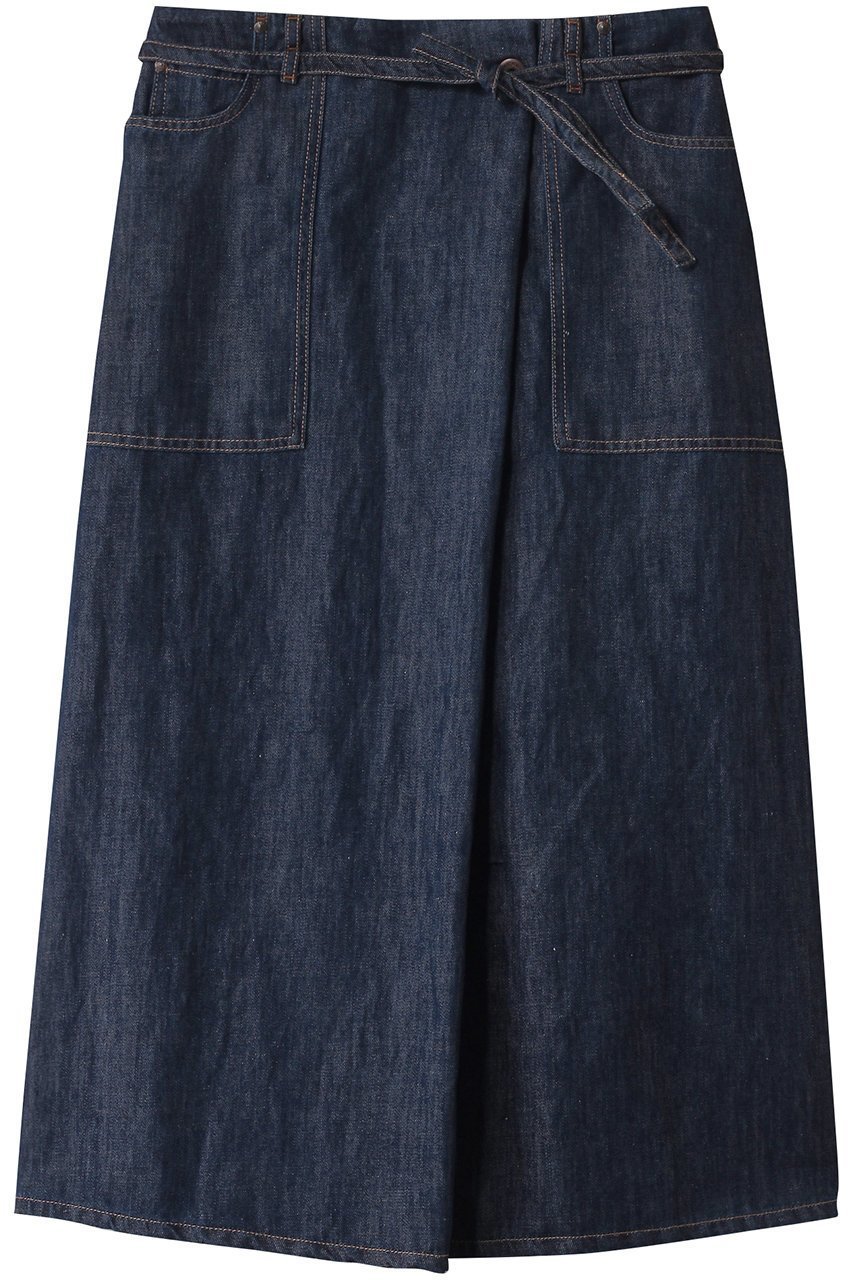 【マックスマーラ/Max Mara】の【Weekend Max Mara】FISCHIO コットンリネンデニムスカート 人気、トレンドファッション・服の通販 founy(ファニー) 　ファッション　Fashion　レディースファッション　Fashion for Women　スカート　Skirts　デニムスカート・カジュアルスカート　Denim Skirts　ロングスカート　Long Skirts / Maxi & Midi Skirts　デニム　Denim, Jeans Material　リネン　Linen, Linen Fabric　ロング　Long, Long-Length　人気　Popular, Best Seller　夏　Summer　 other-1|ID: prp329100004493412 ipo3291000000032847799