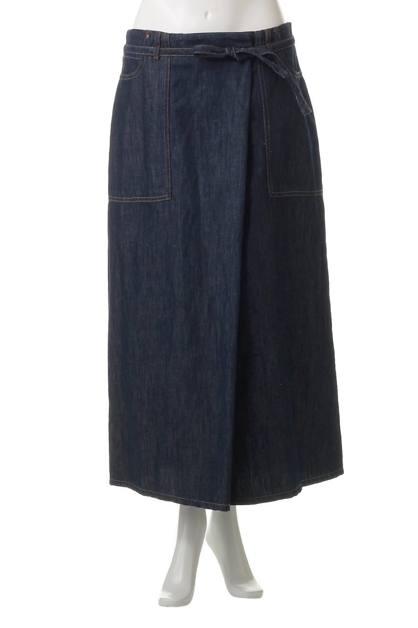 【マックスマーラ/Max Mara】の【Weekend Max Mara】FISCHIO コットンリネンデニムスカート 人気、トレンドファッション・服の通販 founy(ファニー) 　ファッション　Fashion　レディースファッション　Fashion for Women　スカート　Skirts　デニムスカート・カジュアルスカート　Denim Skirts　ロングスカート　Long Skirts / Maxi & Midi Skirts　デニム　Denim, Jeans Material　リネン　Linen, Linen Fabric　ロング　Long, Long-Length　人気　Popular, Best Seller　夏　Summer　other-2|ID: prp329100004493412 ipo3291000000032847811