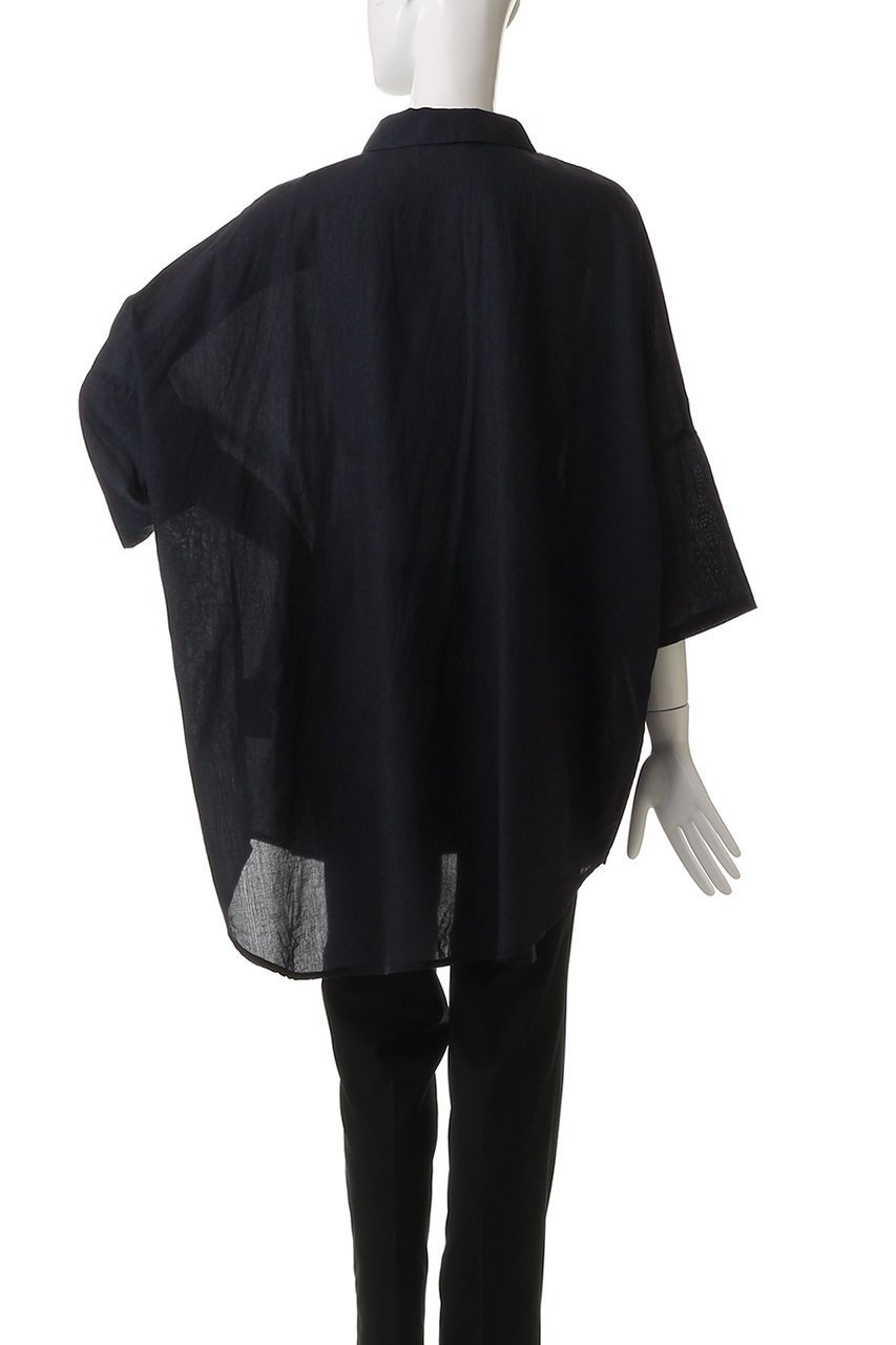 【ミズイロ インド/mizuiro ind】のhalf slv wide tunic shirt シャツ 人気、トレンドファッション・服の通販 founy(ファニー) 　ファッション　Fashion　レディースファッション　WOMEN　トップス・カットソー　Tops/Tshirt　シャツ/ブラウス　Shirts/Blouses　シアー　Sheer　ショート　Short　スリーブ　Sleeve　チュニック　Tunic　ハーフ　Half　ワイド　Wide　other-4|ID: prp329100004493414 ipo3291000000031685386