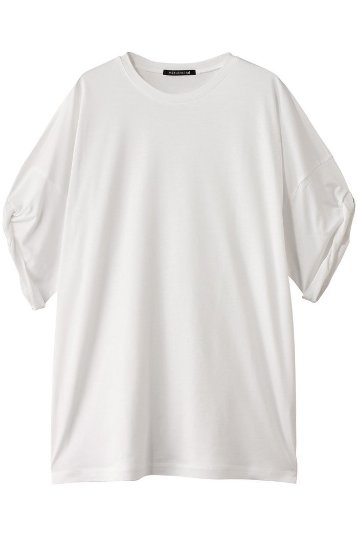 【ミズイロ インド/mizuiro ind】のroll up slv wide T Tシャツ インテリア・キッズ・メンズ・レディースファッション・服の通販 founy(ファニー) https://founy.com/ ファッション Fashion レディースファッション Fashion for Women トップス・カットソー Cut & Sew Tops シャツ・ブラウス・オフィスカジュアル Elegant Blouses & Button-Ups ロングTシャツ・Tシャツ Longline T-Shirts & Tees カットソー・ベーシックTシャツ Cut-and-Sewn Tops / Stretch Tees & Basics なめらか Smooth, Silky Texture ショート Short, Short Length スリーブ Sleeve, Long Sleeve / Short Sleeve ロールアップ Roll-Up, Cuffed Hem ワイド Wide, Wide Fit 夏 Summer 定番 Standard, Basic Item 春 Spring S/S・春夏 SS, Spring/Summer, Warm Season |ID: prp329100004493415 ipo3291000000032846249