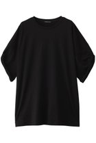 【ミズイロ インド/mizuiro ind】のroll up slv wide T Tシャツ black|ID:prp329100004493415