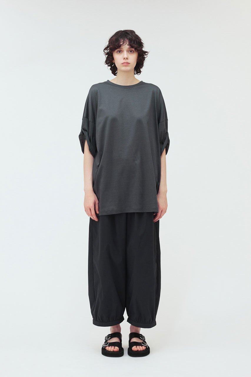 【ミズイロ インド/mizuiro ind】のroll up slv wide T Tシャツ 人気、トレンドファッション・服の通販 founy(ファニー) 　ファッション　Fashion　レディースファッション　Fashion for Women　トップス・カットソー　Cut & Sew Tops　シャツ・ブラウス・オフィスカジュアル　Elegant Blouses & Button-Ups　ロングTシャツ・Tシャツ　Longline T-Shirts & Tees　カットソー・ベーシックTシャツ　Cut-and-Sewn Tops / Stretch Tees & Basics　なめらか　Smooth, Silky Texture　ショート　Short, Short Length　スリーブ　Sleeve, Long Sleeve / Short Sleeve　ロールアップ　Roll-Up, Cuffed Hem　ワイド　Wide, Wide Fit　夏　Summer　定番　Standard, Basic Item　春　Spring　S/S・春夏　SS, Spring/Summer, Warm Season　other-6|ID: prp329100004493415 ipo3291000000032846306