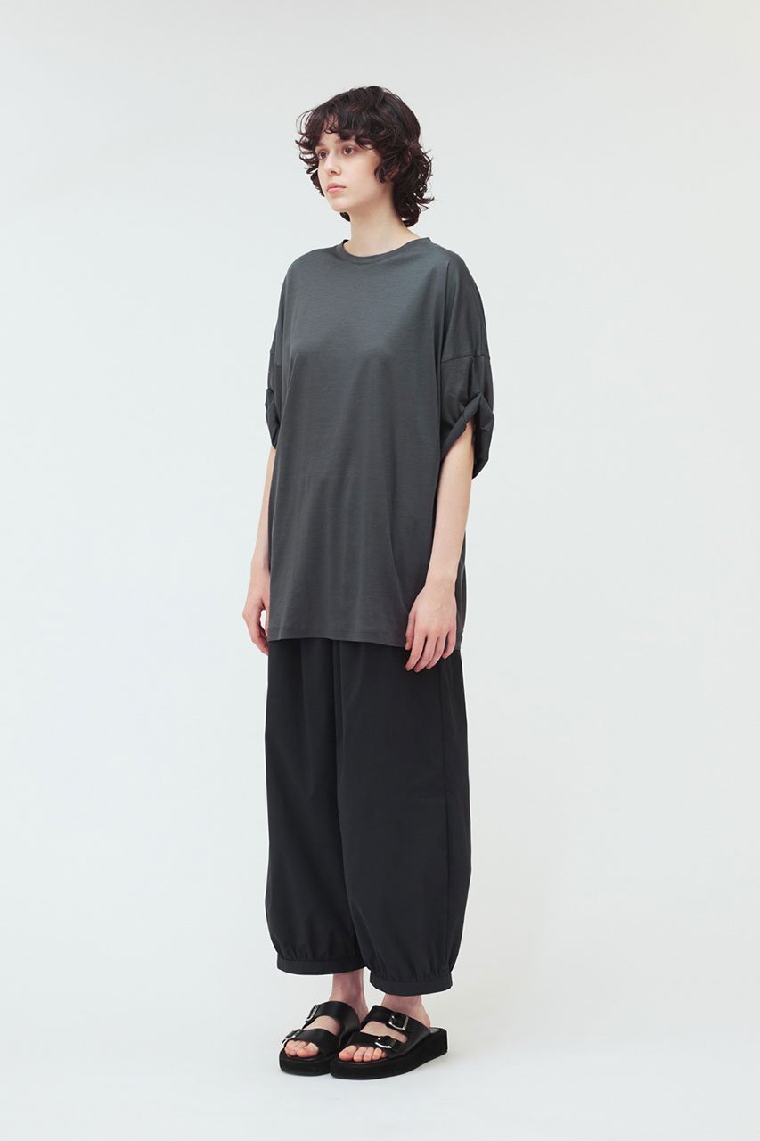 【ミズイロ インド/mizuiro ind】のroll up slv wide T Tシャツ 人気、トレンドファッション・服の通販 founy(ファニー) 　ファッション　Fashion　レディースファッション　Fashion for Women　トップス・カットソー　Cut & Sew Tops　シャツ・ブラウス・オフィスカジュアル　Elegant Blouses & Button-Ups　ロングTシャツ・Tシャツ　Longline T-Shirts & Tees　カットソー・ベーシックTシャツ　Cut-and-Sewn Tops / Stretch Tees & Basics　なめらか　Smooth, Silky Texture　ショート　Short, Short Length　スリーブ　Sleeve, Long Sleeve / Short Sleeve　ロールアップ　Roll-Up, Cuffed Hem　ワイド　Wide, Wide Fit　夏　Summer　定番　Standard, Basic Item　春　Spring　S/S・春夏　SS, Spring/Summer, Warm Season　other-7|ID: prp329100004493415 ipo3291000000032846311