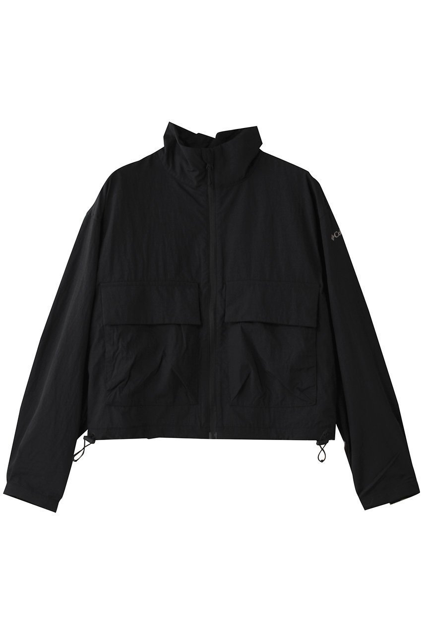 【コロンビア/Columbia】のパラキューティクロップドカーゴウィンドブレーカー インテリア・キッズ・メンズ・レディースファッション・服の通販 founy(ファウニー) 　ファッション　Fashion　レディースファッション　Fashion for Women　アウター　Coat / Outerwear Collection　スポーツウェア　Functional & Stylish Sportswear　スポーツ アウター　Sports Outerwear / Running Jacket / Windbreaker　アウトドア　Outdoor Clothing　クロップド　Cropped, Short Length　コンパクト　Compact, Small Size　シアー　Sheer, See-Through　スポーツ　Sports, Activewear　トレンド　Trend, Trending Now　フロント　Front, Front Design　ポケット　Pocket, Pocket Detail　軽量　Lightweight, Ultra Light　Black|ID: prp329100004493416 ipo3291000000036866389