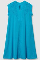 【ハウス オブ ロータス/HOUSE OF LOTUS】のエンブロイダリーサッカーフレンチスリーブワンピース 人気、トレンドファッション・服の通販 founy(ファニー) ファッション Fashion レディースファッション WOMEN ワンピース Dress チュニック Tunic サッカー Soccer ショルダー Shoulder ストライプ Stripe チュニック Tunic トレンド Trend フレア Flare ボタニカル Botanical リラックス Relax ロング Long 再入荷 Restock/Back In Stock/Re Arrival 別注 Special Order thumbnail ターコイズ|ID: prp329100004493422 ipo3291000000032257409