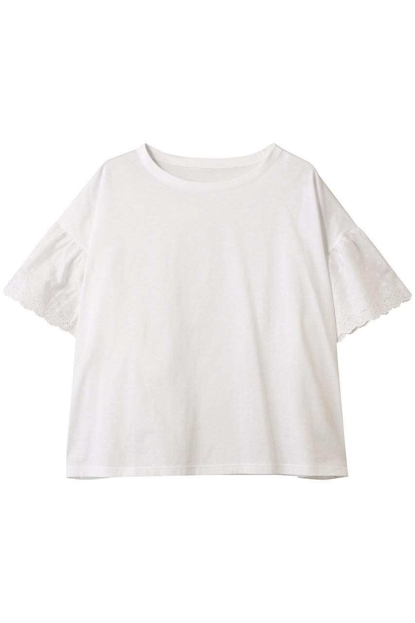 【ナナデコール/nanadecor】のライラックレースTシャツ 人気、トレンドファッション・服の通販 founy(ファニー) ファッション Fashion レディースファッション Fashion for Women トップス・カットソー Cut & Sew Tops シャツ・ブラウス・オフィスカジュアル Elegant Blouses & Button-Ups ロングTシャツ・Tシャツ Longline T-Shirts & Tees カットソー・ベーシックTシャツ Cut-and-Sewn Tops / Stretch Tees & Basics ショート Short, Short Length シンプル Simple, Minimal スリーブ Sleeve, Long Sleeve / Short Sleeve フェミニン Feminine, Girly フリル Frill, Ruffle レース Lace, Lace Fabric 夏 Summer 春 Spring S/S・春夏 SS, Spring/Summer, Warm Season other-1|ID: prp329100004494649 ipo3291000000032849640