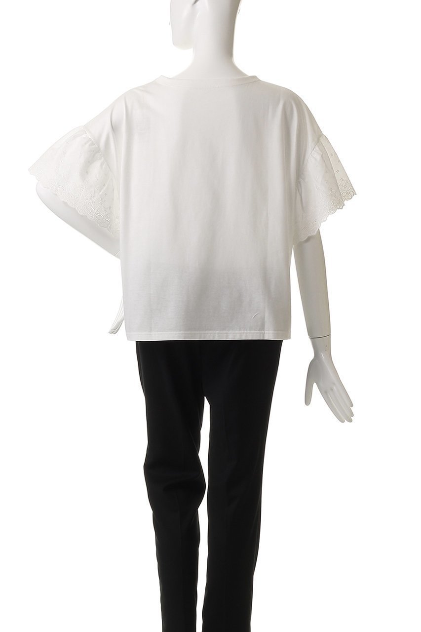 【ナナデコール/nanadecor】のライラックレースTシャツ 人気、トレンドファッション・服の通販 founy(ファニー) ファッション Fashion レディースファッション Fashion for Women トップス・カットソー Cut & Sew Tops シャツ・ブラウス・オフィスカジュアル Elegant Blouses & Button-Ups ロングTシャツ・Tシャツ Longline T-Shirts & Tees カットソー・ベーシックTシャツ Cut-and-Sewn Tops / Stretch Tees & Basics ショート Short, Short Length シンプル Simple, Minimal スリーブ Sleeve, Long Sleeve / Short Sleeve フェミニン Feminine, Girly フリル Frill, Ruffle レース Lace, Lace Fabric 夏 Summer 春 Spring S/S・春夏 SS, Spring/Summer, Warm Season other-4|ID: prp329100004494649 ipo3291000000032849661