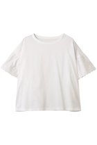 【ナナデコール/nanadecor】のライラックレースTシャツ ホワイト|ID: prp329100004494649 ipo3291000000035809958