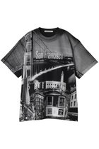 【セブン バイ セブン/SEVEN BY SEVEN / MEN】の【MEN】プリントスーベニアTシャツ ブラック|ID:prp329100004494657