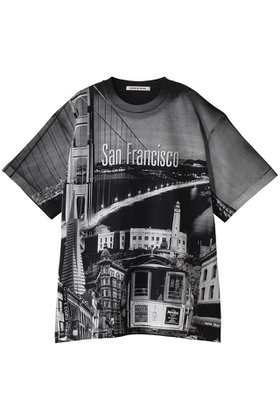 【セブン バイ セブン/SEVEN BY SEVEN / MEN】 【MEN】プリントスーベニアTシャツ人気、トレンドファッション・服の通販 founy(ファニー) ファッション Fashion メンズファッション Fashion for Men トップス・カットソー Cut & Sew Tops メンズシャツ Shirts ショート Short, Short Length スウェット / スエット Sweatshirt, Sweatwear スリーブ Sleeve, Long Sleeve / Short Sleeve フロント Front, Front Design プリント Print, Printed Pattern |ID:prp329100004494657