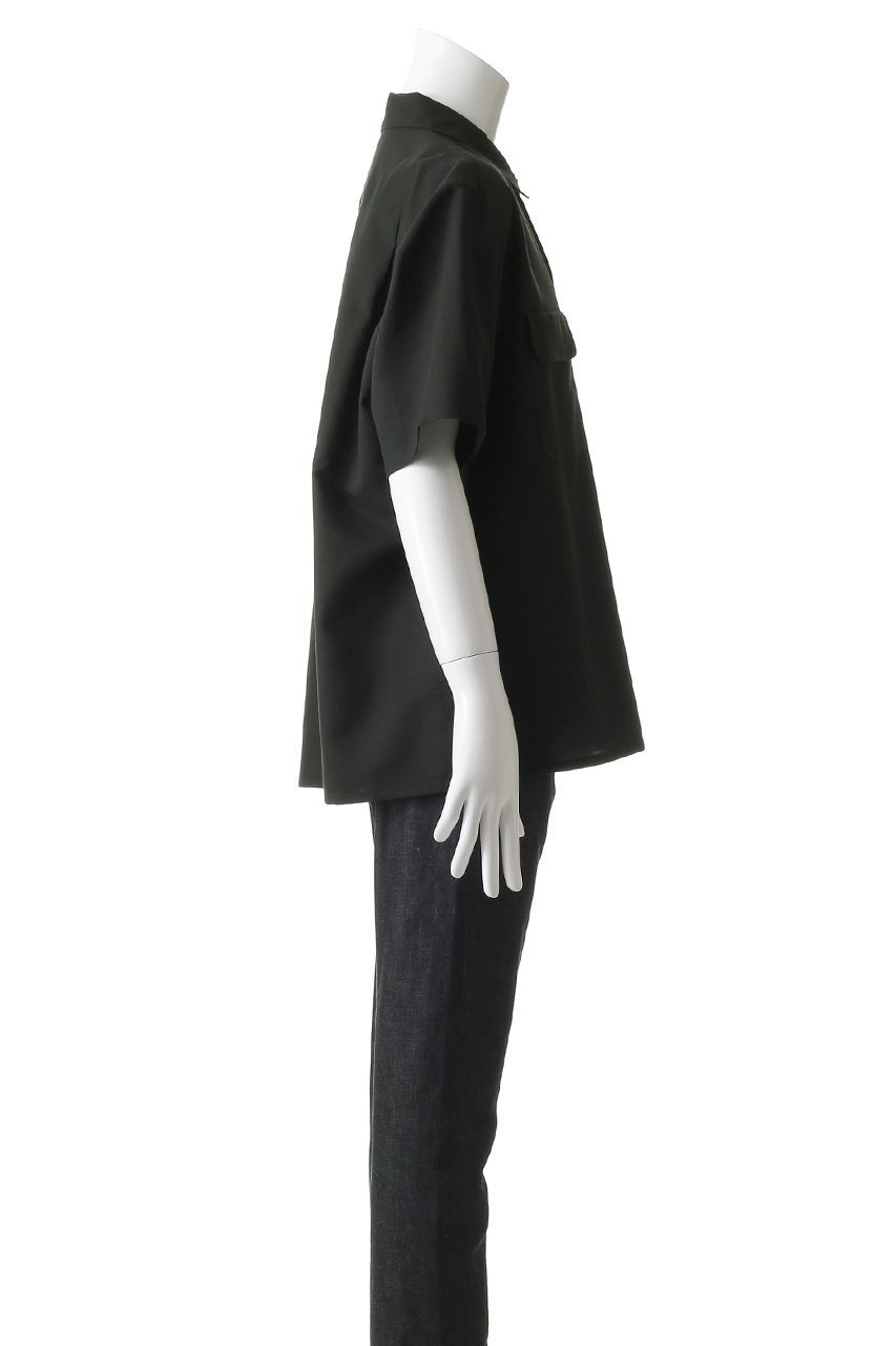 【セブン バイ セブン/SEVEN BY SEVEN / MEN】の【MEN】フラットカラーショートスリーブシャツ 人気、トレンドファッション・服の通販 founy(ファニー) 　ファッション　Fashion　メンズファッション　Fashion for Men　おすすめ　Recommended / Our Picks　とろみ　Fluid, Flowy Fabric　ショート　Short, Short Length　ストレッチ　Stretch, Stretchy Fabric　スリーブ　Sleeve, Long Sleeve / Short Sleeve　ハーフ　Half, Half-Length　フラップ　Flap, Flap Pocket　エレガント 上品　Elegant　今季　This Season, Current Season　other-3|ID: prp329100004494659 ipo3291000000035739087