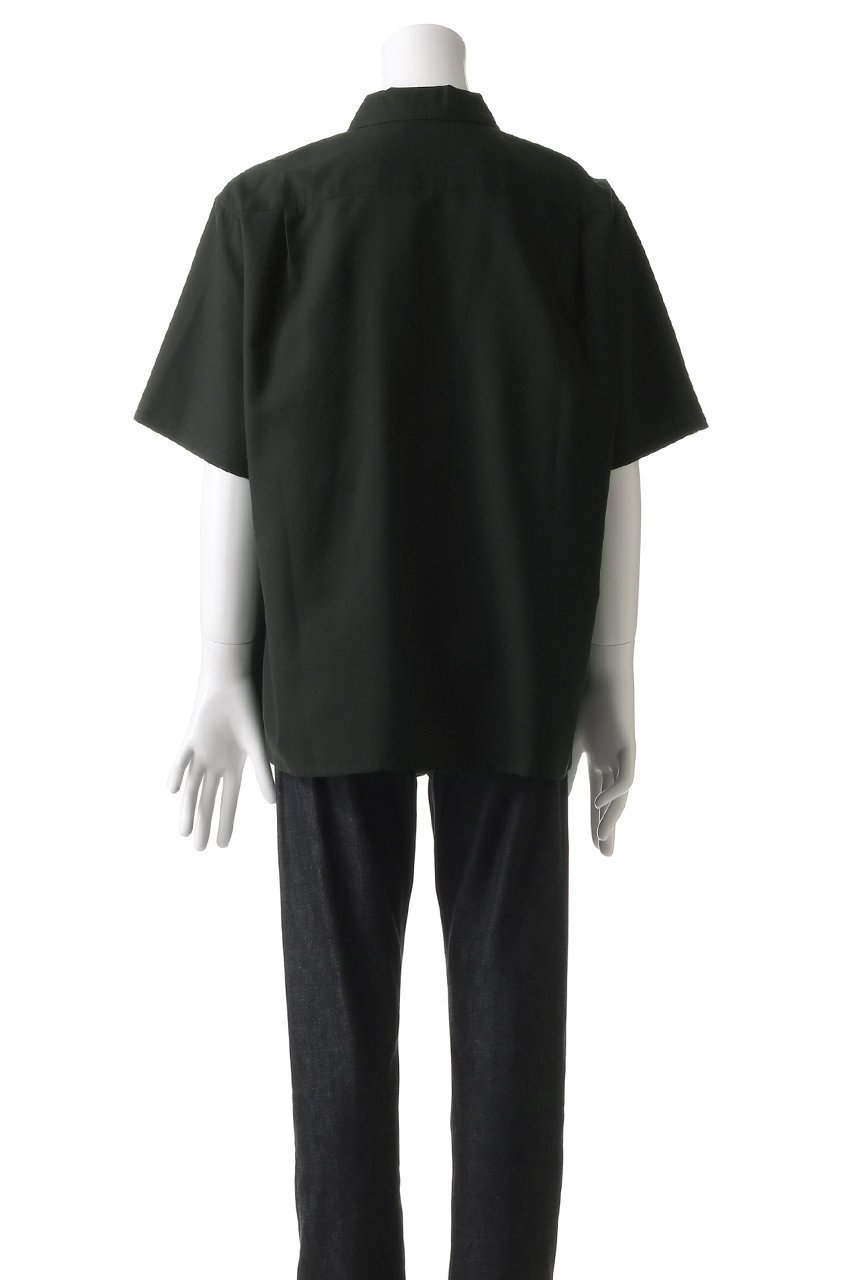 【セブン バイ セブン/SEVEN BY SEVEN / MEN】の【MEN】フラットカラーショートスリーブシャツ 人気、トレンドファッション・服の通販 founy(ファニー) 　ファッション　Fashion　メンズファッション　Fashion for Men　おすすめ　Recommended / Our Picks　とろみ　Fluid, Flowy Fabric　ショート　Short, Short Length　ストレッチ　Stretch, Stretchy Fabric　スリーブ　Sleeve, Long Sleeve / Short Sleeve　ハーフ　Half, Half-Length　フラップ　Flap, Flap Pocket　エレガント 上品　Elegant　今季　This Season, Current Season　other-4|ID: prp329100004494659 ipo3291000000035739089