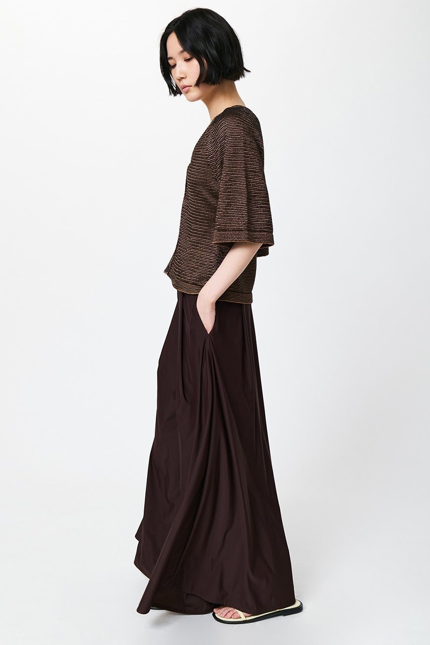 【スタニングルアー/STUNNING LURE】のフレアスリーブニットCD 人気、トレンドファッション・服の通販 founy(ファニー) 　ファッション　Fashion　レディースファッション　Fashion for Women　トップス・カットソー　Cut & Sew Tops　ニット　Knit Tops & Sweaters　カーディガン・羽織り　Layered Style Cardigans　カーディガン　Cardigan, Knitwear　キャミソール　Camisole, Spaghetti Strap Top　スリーブ　Sleeve, Long Sleeve / Short Sleeve　バランス　Balance, Style Balance　フレア　Flare, Flared　夏　Summer　春　Spring　S/S・春夏　SS, Spring/Summer, Warm Season　other-8|ID: prp329100004494670 ipo3291000000032703832