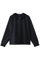 【ミズイロ インド/mizuiro ind】のpleats collar shirt シャツ navy|ID: prp329100004494681 ipo3291000000034735217