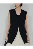 【ガリャルダガランテ/GALLARDAGALANTE】のノーカラージレ 人気、トレンドファッション・服の通販 founy(ファニー) ファッション Fashion レディースファッション WOMEN アウター Coat Outerwear ジャケット Jackets エレガント 上品 Elegant カーディガン Cardigan シェイプ Shape ジャケット Jacket フロント Front ベスト Vest NEW・新作・新着・新入荷 New Arrivals |ID:prp329100004494687