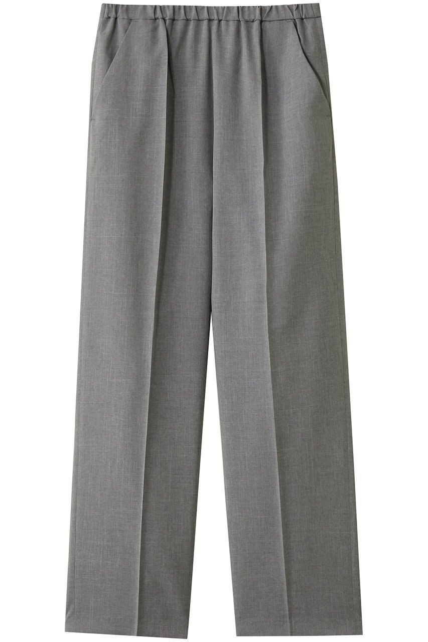 【ミズイロ インド/mizuiro ind】のcenter press wide slacks パンツ インテリア・キッズ・メンズ・レディースファッション・服の通販 founy(ファニー) 　ファッション　Fashion　レディースファッション　Fashion for Women　パンツ　Pants & Trousers　ストレート　Straight, Straight Cut　スラックス　Slacks, Dress Pants　センター　Center, Center Line　l.gray|ID: prp329100004494696 ipo3291000000032902022