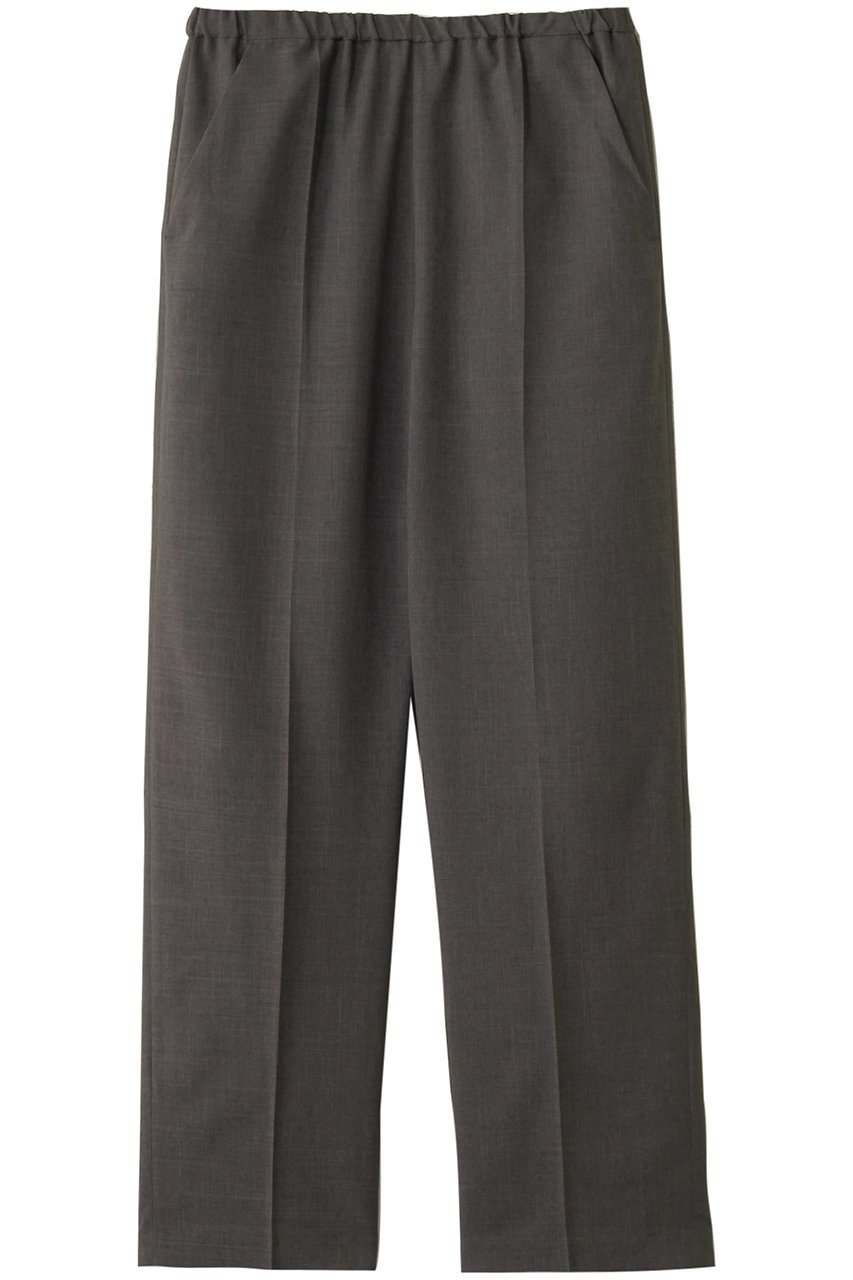【ミズイロ インド/mizuiro ind】のcenter press wide slacks パンツ インテリア・キッズ・メンズ・レディースファッション・服の通販 founy(ファニー) 　ファッション　Fashion　レディースファッション　Fashion for Women　パンツ　Pants & Trousers　ストレート　Straight, Straight Cut　スラックス　Slacks, Dress Pants　センター　Center, Center Line　c.gray|ID: prp329100004494696 ipo3291000000032902024