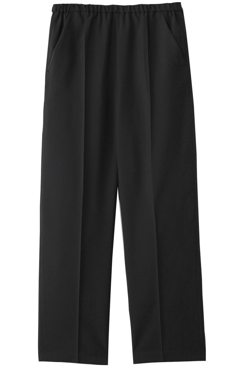 【ミズイロ インド/mizuiro ind】のcenter press wide slacks パンツ インテリア・キッズ・メンズ・レディースファッション・服の通販 founy(ファニー) 　ファッション　Fashion　レディースファッション　Fashion for Women　パンツ　Pants & Trousers　ストレート　Straight, Straight Cut　スラックス　Slacks, Dress Pants　センター　Center, Center Line　black|ID: prp329100004494696 ipo3291000000032902026