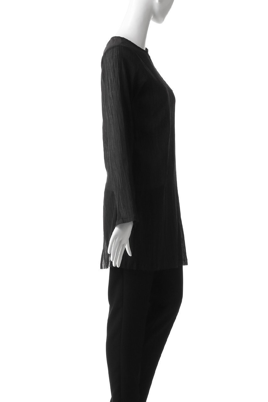 【ミズイロ インド/mizuiro ind】のcotton crape tunic P/O プルオーバー 人気、トレンドファッション・服の通販 founy(ファニー) 　ファッション　Fashion　レディースファッション　Ladies' Fashion Online　トップス・カットソー　Tops/Tshirt　シャツ/ブラウス　Shirts/Blouses　プルオーバー　Pullover　シアー　Sheer　ショート　Short　スリット　Slit　スリーブ　Sleeve　チュニック　Tunic　other-3|ID: prp329100004494697 ipo3291000000032648866