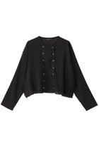 【ミズイロ インド/mizuiro ind】のcotton crape short shirt シャツ black|ID: prp329100004494698 ipo3291000000031950365