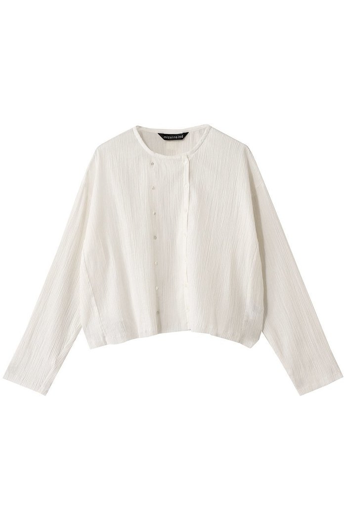 【ミズイロ インド/mizuiro ind】のcotton crape short shirt シャツ インテリア・キッズ・メンズ・レディースファッション・服の通販 founy(ファニー) https://founy.com/ ファッション Fashion レディースファッション Ladies' Fashion Online トップス・カットソー Tops/Tshirt シャツ/ブラウス Shirts/Blouses ロング / Tシャツ T-Shirts シアー Sheer ショート Short スリーブ Sleeve ロング Long ワイド Wide 再入荷 Restock/Back In Stock/Re Arrival 夏 Summer 春 Spring S/S・春夏 Ss・Spring/Summer |ID: prp329100004494698 ipo3291000000032648145