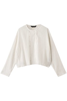 【ミズイロ インド/mizuiro ind】 cotton crape short shirt シャツ人気、トレンドファッション・服の通販 founy(ファニー) ファッション Fashion レディースファッション Ladies' Fashion Online トップス・カットソー Tops/Tshirt シャツ/ブラウス Shirts/Blouses ロング / Tシャツ T-Shirts シアー Sheer ショート Short スリーブ Sleeve ロング Long ワイド Wide 再入荷 Restock/Back In Stock/Re Arrival 夏 Summer 春 Spring S/S・春夏 Ss・Spring/Summer |ID:prp329100004494698