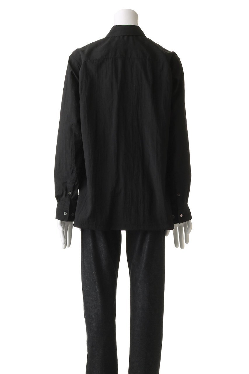 【ミディウミソリッド/MIDIUMISOLID / MEN】の【MEN】fly front nylon SH シャツ 人気、トレンドファッション・服の通販 founy(ファニー) 　ファッション　Fashion　メンズファッション　Fashion for Men　シンプル　Simple, Minimal　スリーブ　Sleeve, Long Sleeve / Short Sleeve　ロング　Long, Long-Length　長袖　Long Sleeve, Full Sleeve　other-4|ID: prp329100004494707 ipo3291000000032835496