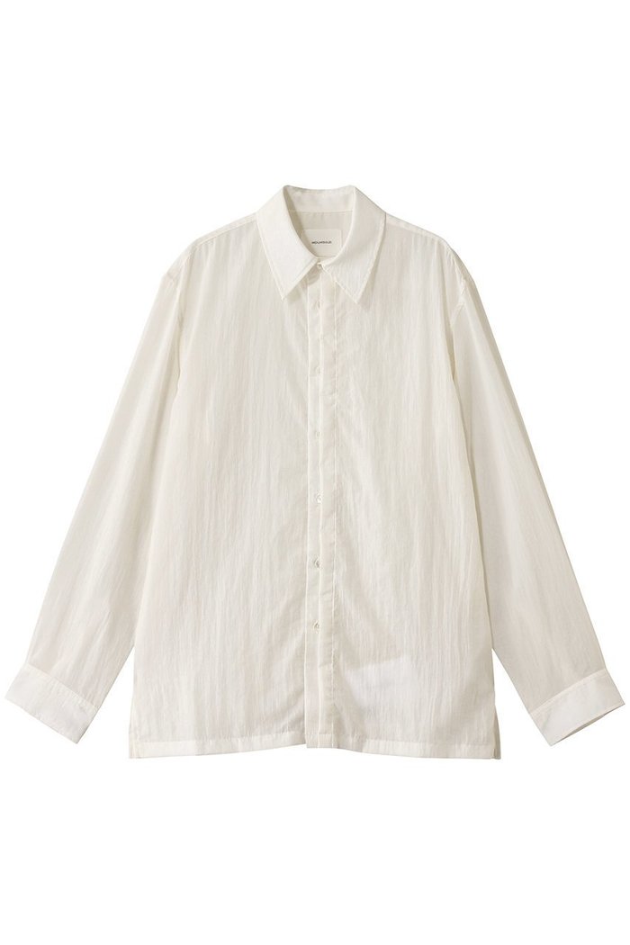 【ミディウミソリッド/MIDIUMISOLID / MEN】の【MEN】fly front nylon SH シャツ インテリア・キッズ・メンズ・レディースファッション・服の通販 founy(ファニー) https://founy.com/ ファッション Fashion メンズファッション Fashion for Men シンプル Simple, Minimal スリーブ Sleeve, Long Sleeve / Short Sleeve ロング Long, Long-Length 長袖 Long Sleeve, Full Sleeve |ID: prp329100004494707 ipo3291000000034604929