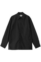 【ミディウミソリッド/MIDIUMISOLID / MEN】の【MEN】fly front nylon SH シャツ black|ID: prp329100004494707 ipo3291000000034604932