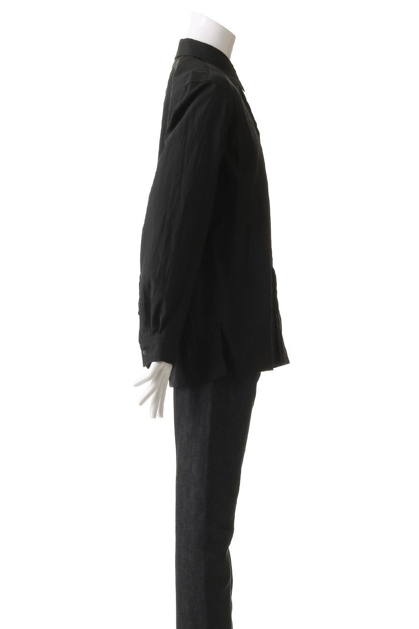 【ミディウミソリッド/MIDIUMISOLID / MEN】の【MEN】fly front nylon SH シャツ 人気、トレンドファッション・服の通販 founy(ファニー) 　ファッション　Fashion　メンズファッション　Fashion for Men　シンプル　Simple, Minimal　スリーブ　Sleeve, Long Sleeve / Short Sleeve　ロング　Long, Long-Length　長袖　Long Sleeve, Full Sleeve　other-3|ID: prp329100004494707 ipo3291000000034604934