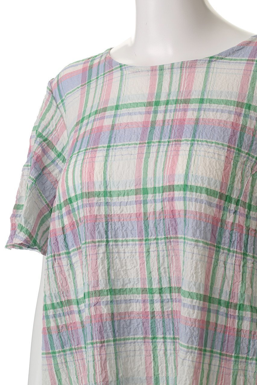 【キッドブルー/KID BLUE】の25シャーリングチェックナイティ 人気、トレンドファッション・服の通販 founy(ファニー) 　ファッション　Fashion　レディースファッション　WOMEN　シャーリング　Shirring　スリーブ　Sleeve　チェック　Check　パジャマ　Pajamas　フェミニン　Feminine　フレア　Flare　人気　Popularity　NEW・新作・新着・新入荷　New Arrivals　other-5|ID: prp329100004494710 ipo3291000000031699148