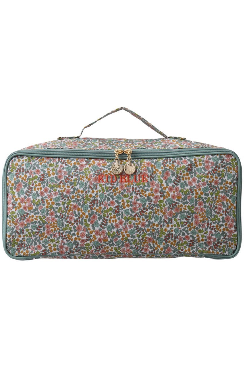 【キッドブルー/KID BLUE】の25LIBERTYプリントランジェリケース インテリア・キッズ・メンズ・レディースファッション・服の通販 founy(ファニー) 　ファッション　Fashion　レディースファッション　WOMEN　ポーチ　Pouches　ジュエリー　Jewelry　チャーム　Charm　ハンドバッグ　Handbag　フォルム　Form　フラワー　Flower　プリント　Print　ポーチ　Pouch　ランジェリー　Lingerie　リゾート　Resort　リュクス　Luxe　旅行　Travel　サックス|ID: prp329100004494714 ipo3291000000031699174