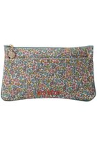 【キッドブルー/KID BLUE】の25LIBERTYプリントポーチ サックス|ID: prp329100004494715 ipo3291000000036220804