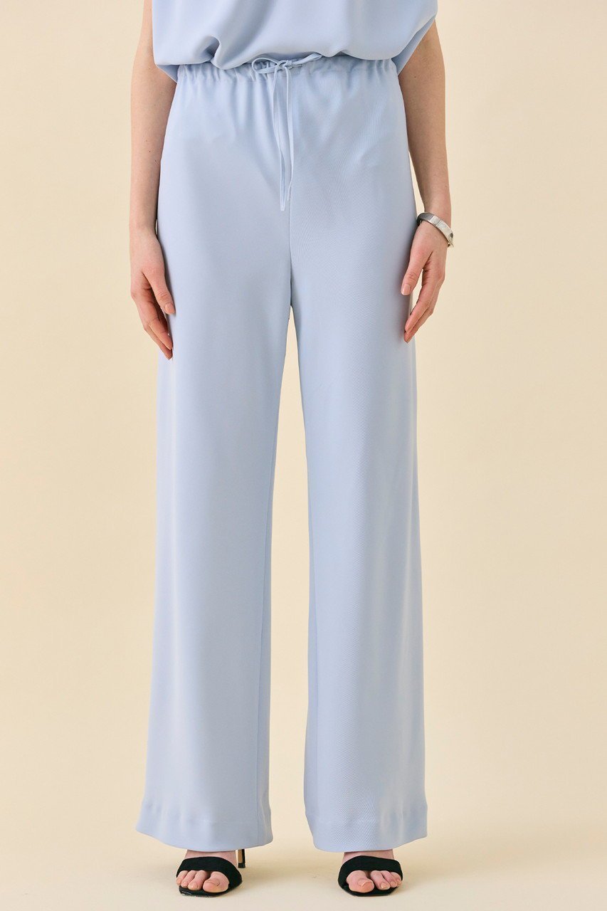 【ベイジ,/BEIGE,】のCELOSIA(セロシア)/ドロストワイドパンツ(ウォッシャブル対応) 人気、トレンドファッション・服の通販 founy(ファニー) 　ファッション　Fashion　レディースファッション　Fashion for Women　パンツ　Pants & Trousers　ウォッシャブル　Machine Washable　ドレープ　Drape, Draping Fabric　ファブリック　Fabric, Textile　ロング　Long, Long-Length　ワイド　Wide, Wide Fit　定番　Standard, Basic Item　other-7|ID: prp329100004494721 ipo3291000000035068543