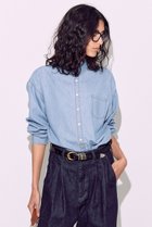 【ブリル/BRILL】のダンガリーシャツ サックス|ID: prp329100004494724 ipo3291000000035969434