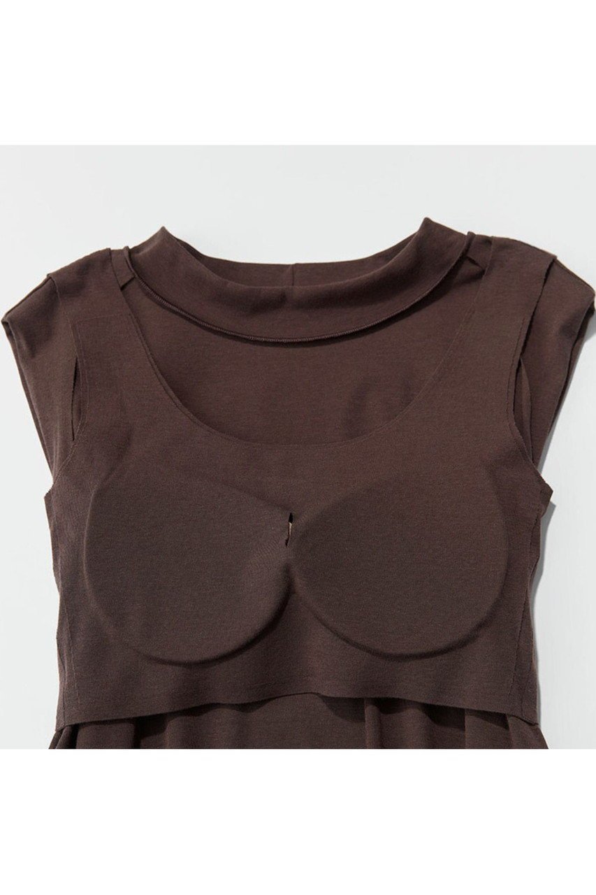 【サク レ/Sacre / GOODS】のフリーカットカップ付きスリーブレストップス 人気、トレンドファッション・服の通販 founy(ファニー) インナー Innerwear スリーブ Sleeve, Long Sleeve / Short Sleeve ハイネック High Neck, Mock Neck パジャマ Pajamas, Sleepwear other-2|ID: prp329100004494725 ipo3291000000034462965