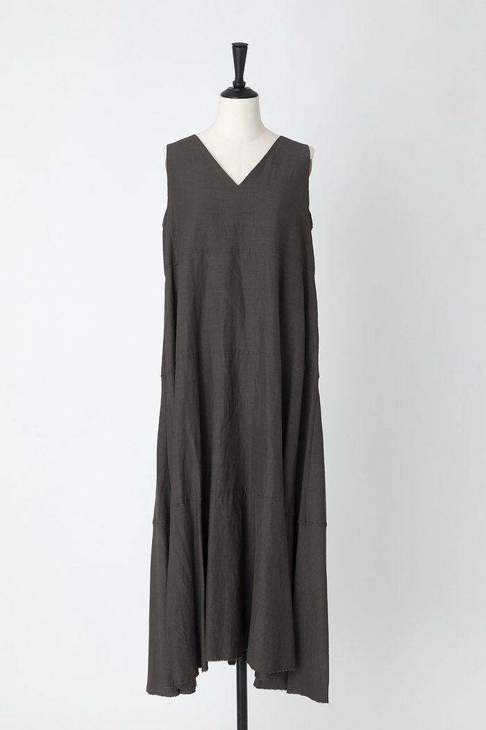 【オーヴィル/EAUVIRE】のスリーブレスドレス インテリア・キッズ・メンズ・レディースファッション・服の通販 founy(ファニー) https://founy.com/ ファッション Fashion レディースファッション WOMEN ワンピース Dress ドレス Party Dresses チュニック Tunic サマー Summer ストレッチ Stretch チュニック Tunic ドレス Dress リネン Linen 切替 Switching |ID: prp329100004494728 ipo3291000000031699456