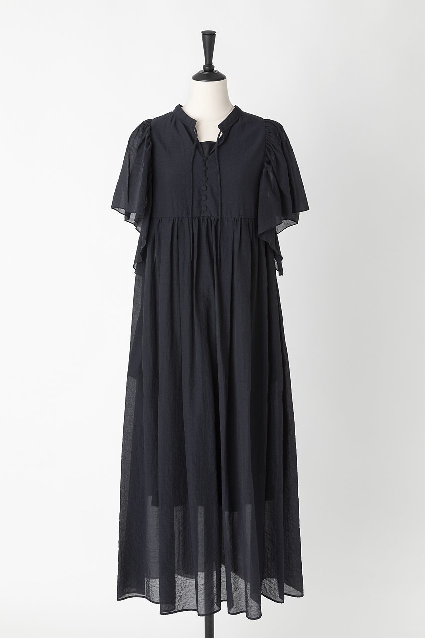 【オーヴィル/EAUVIRE】のデザインスリーブドレス 人気、トレンドファッション・服の通販 founy(ファニー) 　ファッション　Fashion　レディースファッション　Fashion for Women　ワンピース　Dresses　フォーマル・パーティードレス・結婚式用ドレス　Elegant & Casual Dresses　チュニック　Tunic Tops & Dresses　サマー　Summer, Summer Style　シルク　Silk, 100% Silk　スリーブ　Sleeve, Long Sleeve / Short Sleeve　チュニック　Tunic, Long Top　ドレス　Dress, One-Piece　バタフライ　Butterfly, Butterfly Motif　夏　Summer　 other-1|ID: prp329100004496041 ipo3291000000032809056