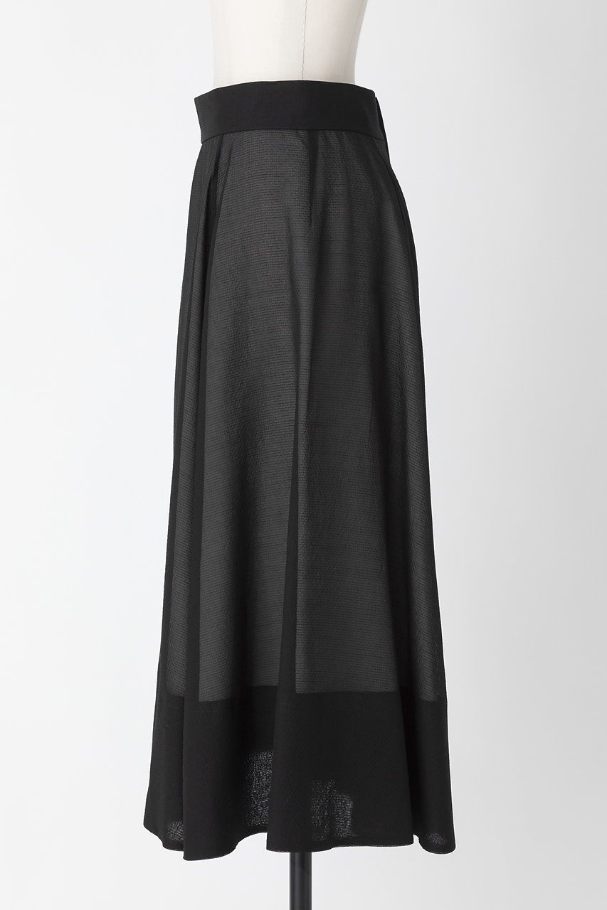 【オーヴィル/EAUVIRE】のワイドフレアスカート 人気、トレンドファッション・服の通販 founy(ファニー) 　ファッション　Fashion　レディースファッション　Fashion for Women　スカート　Skirts　Aライン・フレアスカート　A-Line & Flared Skirts　シアー　Sheer, See-Through　シルク　Silk, 100% Silk　フレア　Flare, Flared　フレアースカート　Flared Skirt, A-Line Skirt　日本製　Made In Japan　other-2|ID: prp329100004496054 ipo3291000000032846571