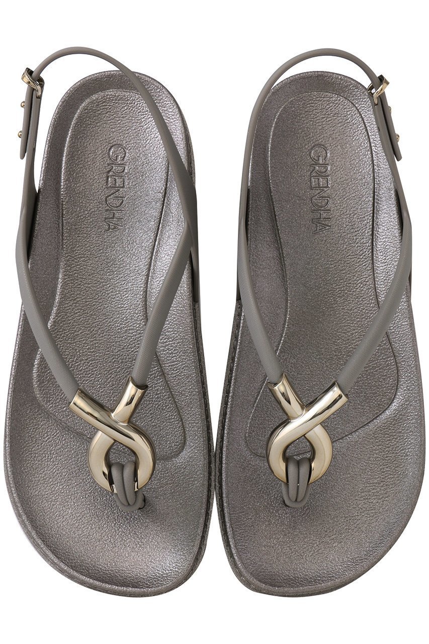 【イパネマ/Ipanema】の【GRENDHA】MUSA ビーチサンダル 人気、トレンドファッション・服の通販 founy(ファニー) 　ファッション　Fashion　レディースファッション　Fashion for Women　エレガント 上品　Elegant　サマー　Summer, Summer Style　サンダル　Sandals, Summer Shoes　チャーム　Charm, Pendant　ビーチ　Beach, Seaside　メタリック　Metallic, Shiny Finish　リゾート　Resort, Vacation Style　定番　Standard, Basic Item　 other-1|ID: prp329100004496060 ipo3291000000036956293