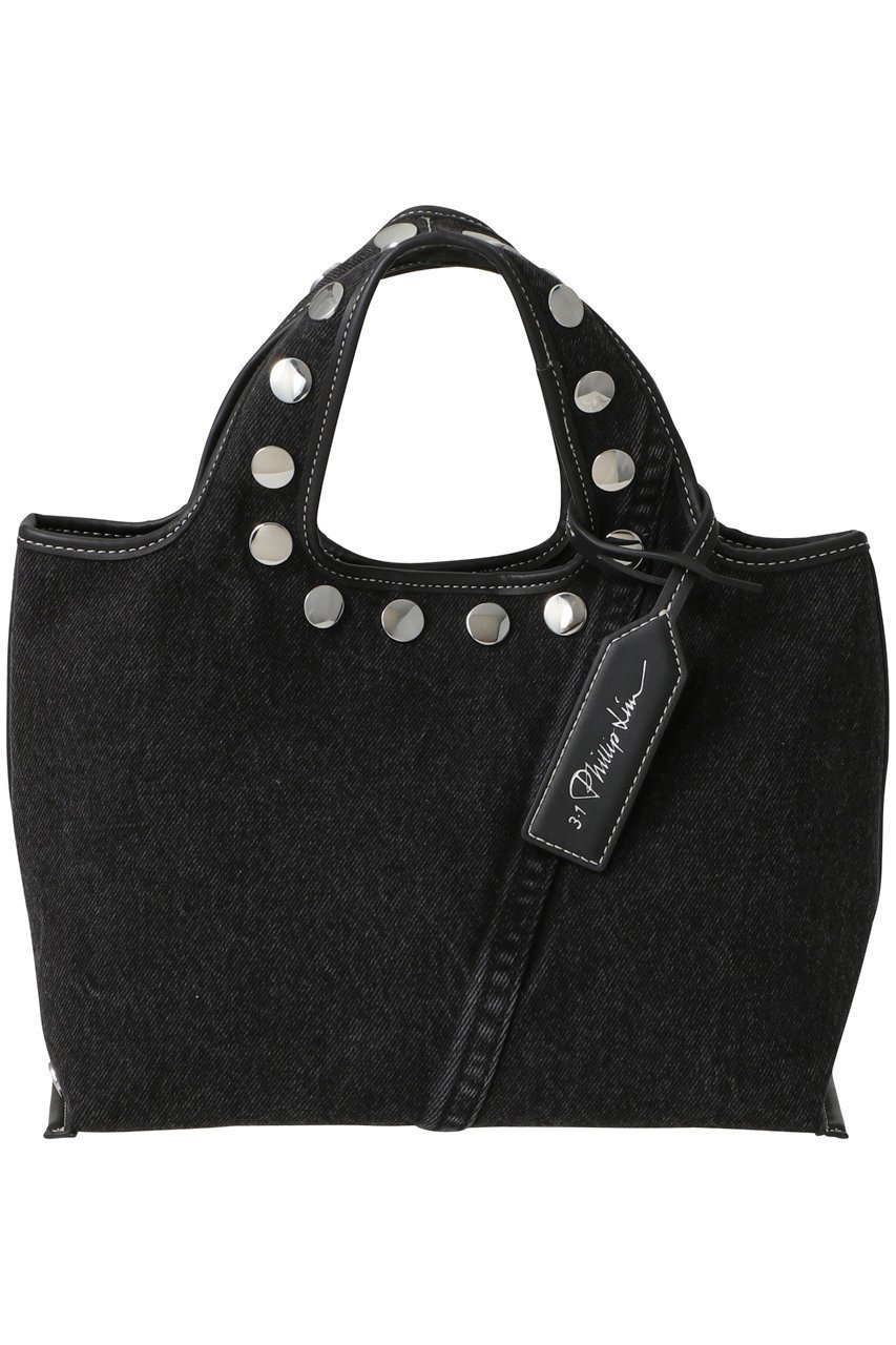 【スリーワン フィリップリム/3.1 Phillip Lim】のWASHED DENIM MINI MARKET スタッズ トートバッグ 人気、トレンドファッション・服の通販 founy(ファニー) 　ファッション　Fashion　レディースファッション　Fashion for Women　バッグ　Bags　ウォッシュ　Washed Finish　シルバー　Silver, Metallic Silver　スタッズ　Studs, Metal Accents　デニム　Denim, Jeans Material　 other-1|ID: prp329100004496067 ipo3291000000032778225