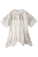 【スリーワン フィリップリム/3.1 Phillip Lim】のコード刺しゅう レース フリル STRIPE ショートスリーブトップス 人気、トレンドファッション・服の通販 founy(ファニー) ファッション Fashion レディースファッション WOMEN トップス・カットソー Tops/Tshirt シャツ/ブラウス Shirts/Blouses ショート Short スタイリッシュ Stylish ストライプ Stripe スリーブ Sleeve フェミニン Feminine フリル Frills レース Race |ID:prp329100004496068