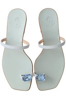 【イル サンダロ オブ カプリ/il Sandalo of Capri】のメタリックソールジュエルトゥリングサンダル 人気、トレンドファッション・服の通販 founy(ファニー) ファッション Fashion レディースファッション WOMEN サンダル Sandals ジュエル Jewel ヌーディ Nudie ラップ Wrap 夏 Summer 春 Spring S/S・春夏 Ss・Spring/Summer |ID:prp329100004496072