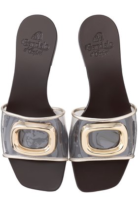 【イル サンダロ オブ カプリ/il Sandalo of Capri】 メタルバックル付きPVCスライドサンダル人気、トレンドファッション・服の通販 founy(ファニー) ファッション Fashion レディースファッション Fashion for Women バッグ Bags サンダル Sandals, Summer Shoes ヌーディ Nude, Nude Tone ビーチ Beach, Seaside メタル Metal, Metal Parts リゾート Resort, Vacation Style 夏 Summer 春 Spring S/S・春夏 SS, Spring/Summer, Warm Season |ID:prp329100004496076