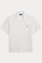 【ラルフローレン/RALPH LAUREN / MEN】の【MEN】【POLO RALPH LAUREN】クラシック フィット リネン キャンプ シャツ ホワイト|ID: prp329100004496088 ipo3291000000035822495