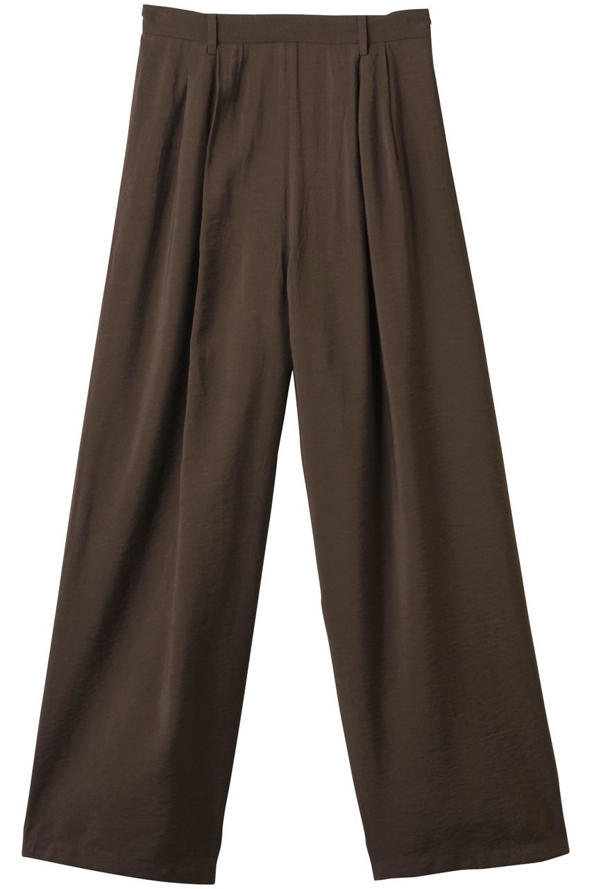 【クラネ/CLANE】のSHEER STRAIGHT PANTS/パンツ インテリア・キッズ・メンズ・レディースファッション・服の通販 founy(ファニー) 　ファッション　Fashion　レディースファッション　Fashion for Women　パンツ　Pants & Trousers　シアー　Sheer, See-Through　シンプル　Simple, Minimal　ストレート　Straight, Straight Cut　トレンド　Trend, Trending Now　夏　Summer　春　Spring　S/S・春夏　SS, Spring/Summer, Warm Season　BROWN|ID: prp329100004496100 ipo3291000000032901037