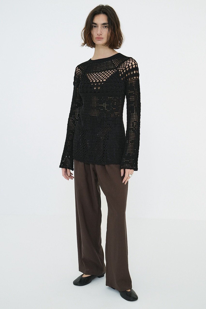 【クラネ/CLANE】のSHEER STRAIGHT PANTS/パンツ 人気、トレンドファッション・服の通販 founy(ファニー) 　ファッション　Fashion　レディースファッション　Fashion for Women　パンツ　Pants & Trousers　シアー　Sheer, See-Through　シンプル　Simple, Minimal　ストレート　Straight, Straight Cut　トレンド　Trend, Trending Now　夏　Summer　春　Spring　S/S・春夏　SS, Spring/Summer, Warm Season　other-6|ID: prp329100004496100 ipo3291000000032901048