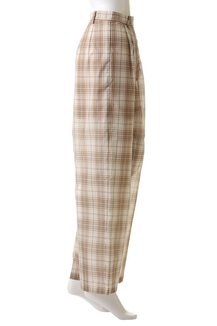 【クラネ/CLANE】のSHEER STRAIGHT PANTS/パンツ 人気、トレンドファッション・服の通販 founy(ファニー) 　ファッション　Fashion　レディースファッション　WOMEN　パンツ　Pants　おすすめ　Recommend　シアー　Sheer　シンプル　Simple　ジャケット　Jacket　ストレート　Straight　セットアップ　Set Up　チェック　Check　トレンド　Trend　ミックス　Mix　エレガント 上品　Elegant　夏　Summer　NEW・新作・新着・新入荷　New Arrivals　春　Spring　S/S・春夏　Ss・Spring/Summer　other-3|ID: prp329100004496101 ipo3291000000031711742