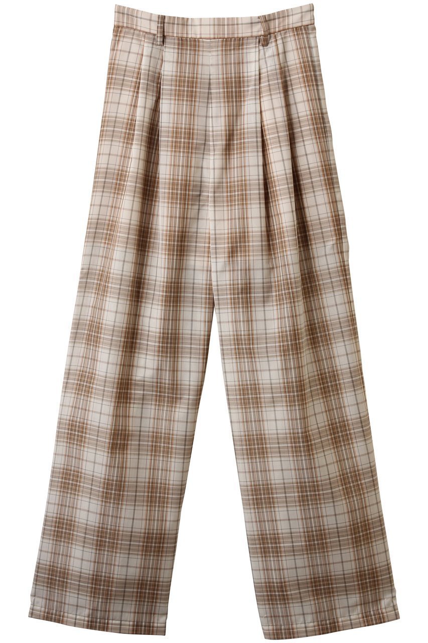 【クラネ/CLANE】のSHEER STRAIGHT PANTS/パンツ 人気、トレンドファッション・服の通販 founy(ファニー) 　ファッション　Fashion　レディースファッション　Fashion for Women　パンツ　Pants & Trousers　おすすめ　Recommended / Our Picks　シアー　Sheer, See-Through　シンプル　Simple, Minimal　ジャケット　Jacket, Outerwear　ストレート　Straight, Straight Cut　セットアップ　Set-Up, Coordinated Outfit　チェック　Check, Plaid, Tartan　トレンド　Trend, Trending Now　ミックス　Mix, Mixed Style　エレガント 上品　Elegant　夏　Summer　春　Spring　S/S・春夏　SS, Spring/Summer, Warm Season　 other-1|ID: prp329100004496101 ipo3291000000032901058